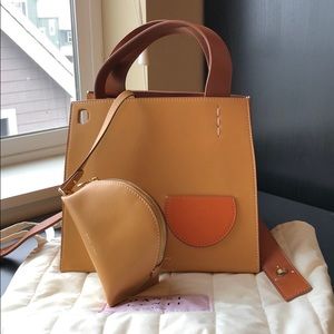 DANSE LENTE Margot Leather Tote Bag